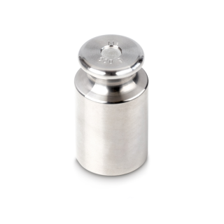 Individual weight, OIML Class M3, 500 g, Knob, stainless steel fine turned
