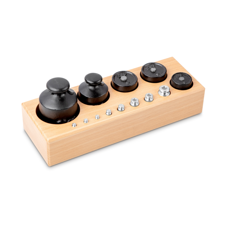 Zestaw odważników KERN 362‑96, klasa OIML M3, 1 g – 1 kg