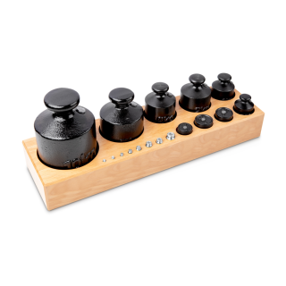 Zestaw odważników KERN 362‑99, klasa OIML M3, 1 g – 10 kg