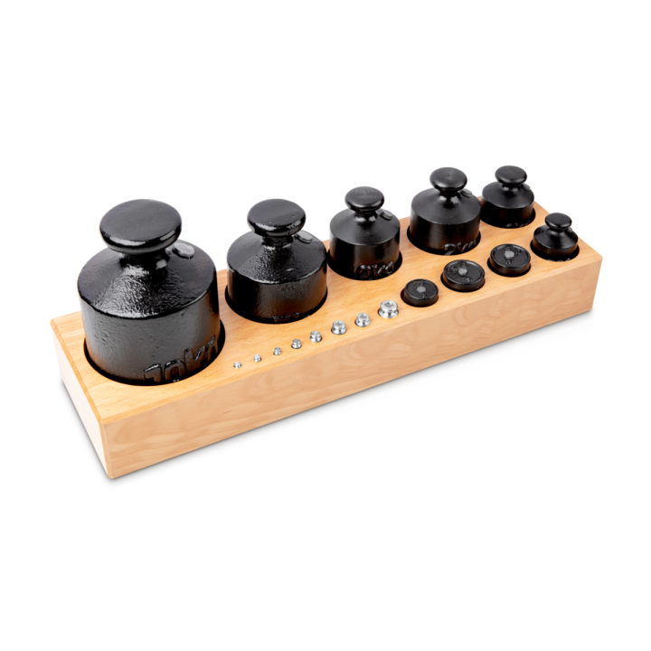 Zestaw odważników KERN 362‑99, klasa OIML M3, 1 g – 10 kg