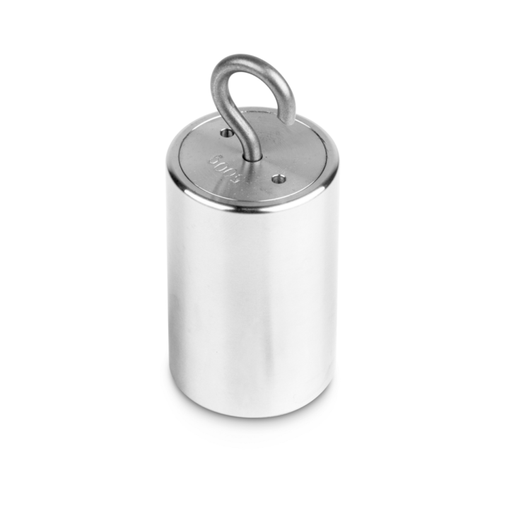 Individual weight (Newton), 5 N, Hook weight, stainless steel fine turned