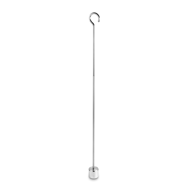 Supporting bar (Newton), 10 N, stainless steel fine turned