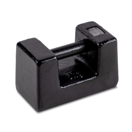 Individual weight, OIML Class M1, 5 kg, Block Eco, cast iron lacquered