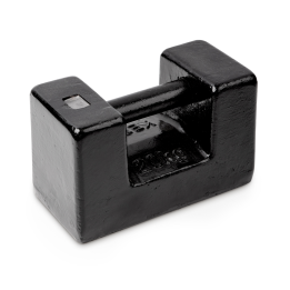 Individual weight, OIML Class M1, 20 kg, Block Eco, cast iron lacquered