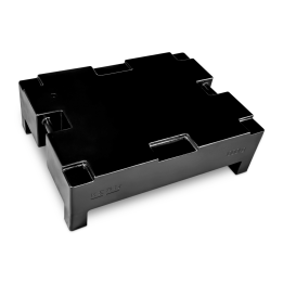 Stackable heavy-duty weight, OIML Class M1, 1000 kg, steel, lacquered