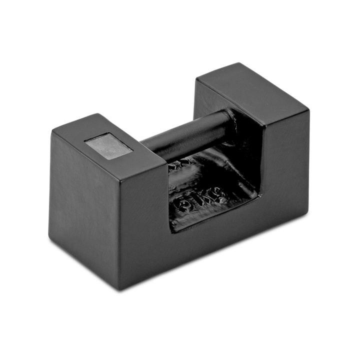Individual weight, OIML Class M1, 5 kg, Block, cast iron lacquered