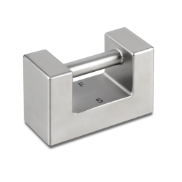 Individual weight, OIML Class F2, 50 kg, Block, stainless steel