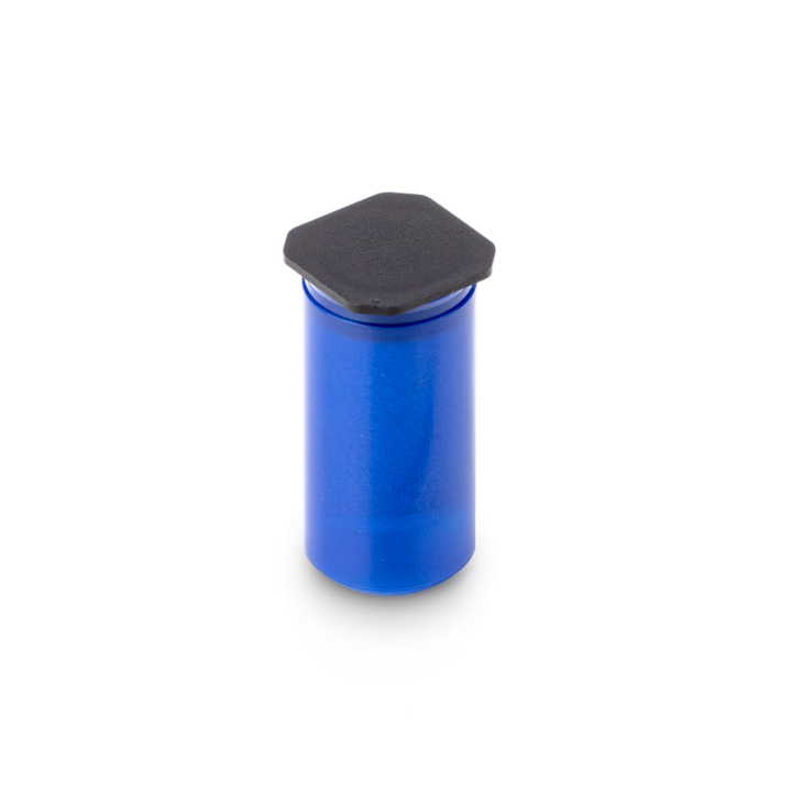 Plastic box for individual weights (Cylindrical/compact, 1 g - 2 g)