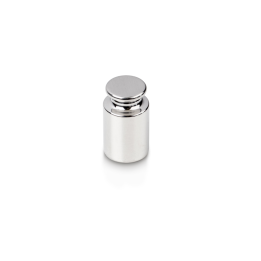 Individual weight, OIML Class E1, 20 g, Knob, stainless steel polished