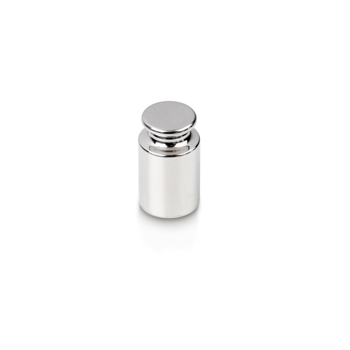 Individual weight, OIML Class E1, 20 g, Knob, stainless steel polished