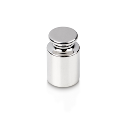 Individual weight, OIML Class E1, 50 g, Knob, stainless steel polished