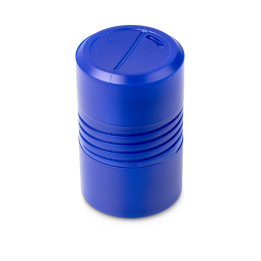 Plastic box for individual weights (Cylindrical/compact, 2 kg)