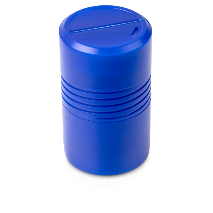 Plastic box for individual weights (Cylindrical/compact, 5 kg)