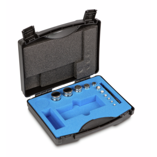 Zestaw odważników 312-044 E2 (1 g – 200 g) ze stali nierdzewnej w etui. Idealny do kalibracji wag. Zamów online już dziś!