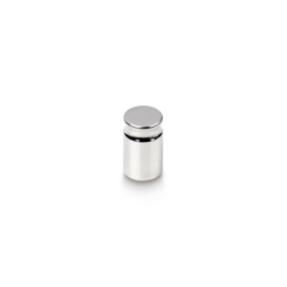 Individual weight, OIML Class E2, 5 g, Compact form, stainless steel polished