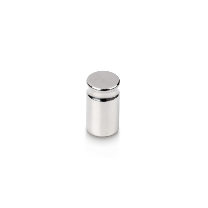 Individual weight, OIML Class E2, 10 g, Compact form, stainless steel polished