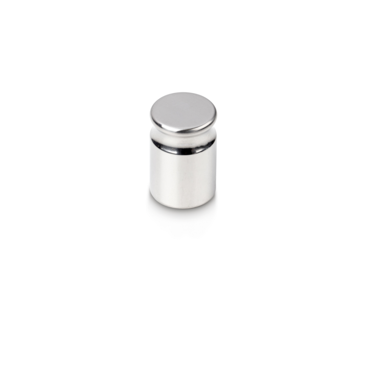 Individual weight, OIML Class E2, 50 g, Compact form, stainless steel polished