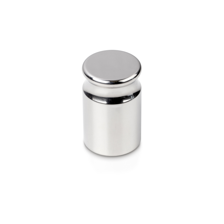 Individual weight, OIML Class E2, 500 g, Compact form, stainless steel polished