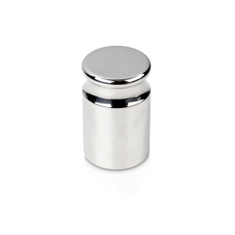 Individual weight, OIML Class E2, 2 kg, Compact form, stainless steel polished
