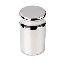 Individual weight, OIML Class E2, 5 kg, Compact form, stainless steel polished