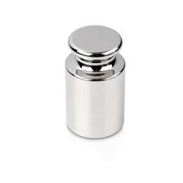 Individual weight, OIML Class E2, 50 g, Knob, stainless steel polished