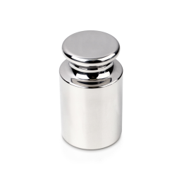 Individual weight, OIML Class E2, 2 kg, Knob, stainless steel polished