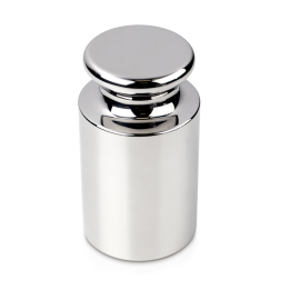 Individual weight, OIML Class E2, 5 kg, Knob, stainless steel polished