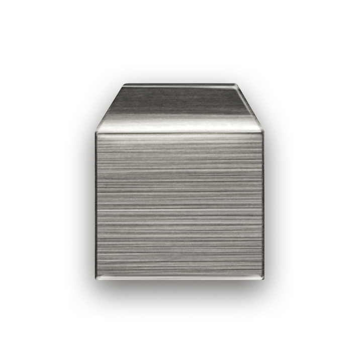 Milligram weights, E2, 2 mg, Platelet, stainless steel polished