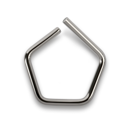 Milligram weights, E2, 500 mg, Wire, stainless steel polished