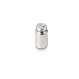 Individual weight, OIML Class F2, 10 g, Knob, stainless steel fine turned