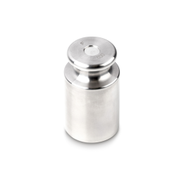 Individual weight, OIML Class F2, 500 g, Knob, stainless steel fine turned