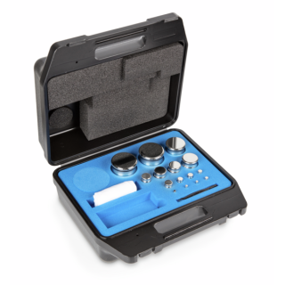 Zestaw odważników 312-074 E2 (1 g – 2 kg) ze stali nierdzewnej w etui. Idealny do kalibracji wag. Zamów online już dziś!