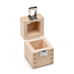Wooden box for individual weights (Cylindrical/compact, 5 kg)