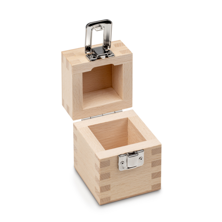 Wooden box for individual weights (Cylindrical/compact, 10 kg)