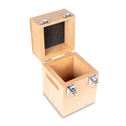 Wooden box for individual weights (Cylindrical/compact, 20 kg)