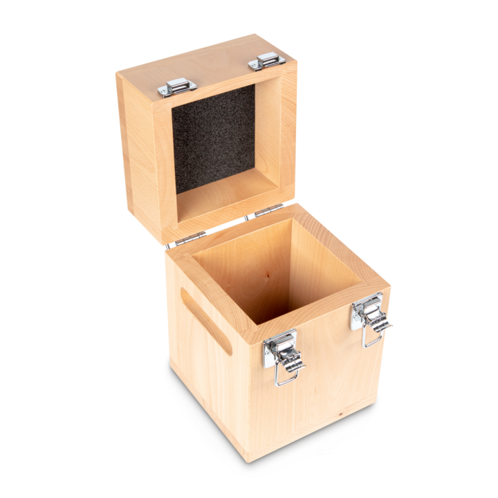 Wooden box for individual weights (Cylindrical/compact, 20 kg)