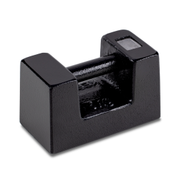 Individual weight, OIML Class M2, 5 kg, Block, cast iron lacquered