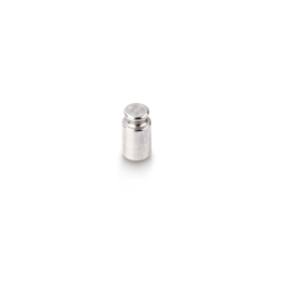 Individual weight, OIML Class M2, 5 g, Knob, stainless steel fine turned