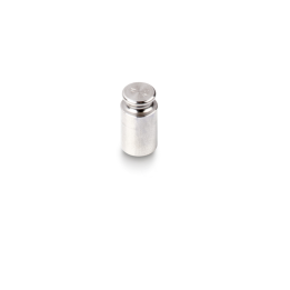 Individual weight, OIML Class M2, 10 g, Knob, stainless steel fine turned