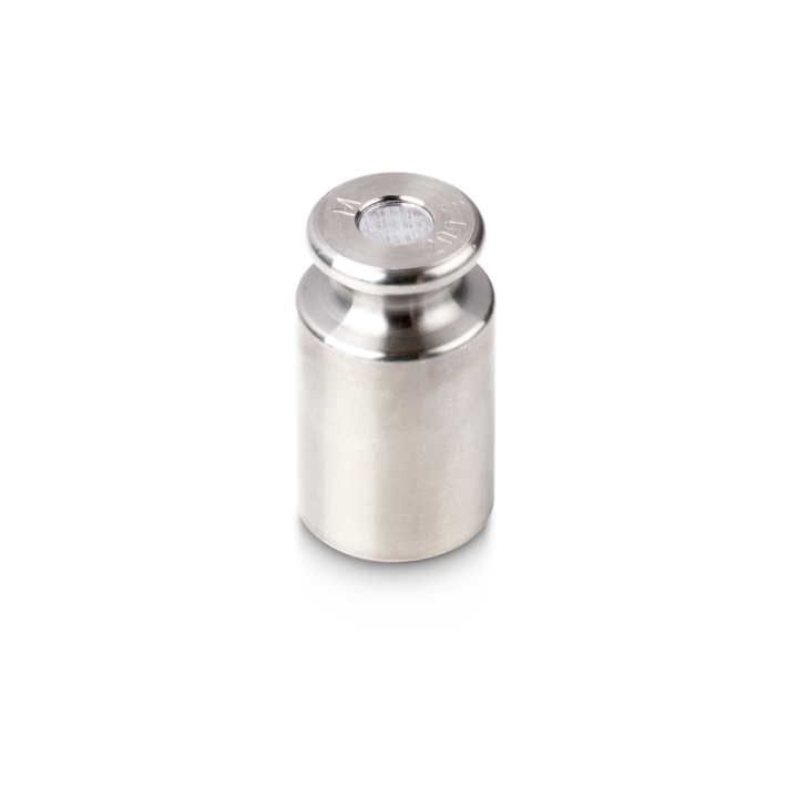 Individual weight, OIML Class M2, 200 g, Knob, stainless steel fine turned