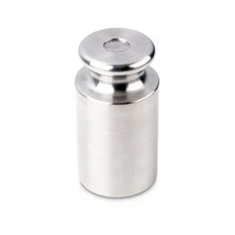 Individual weight, OIML Class M2, 5 kg, Knob, stainless steel fine turned