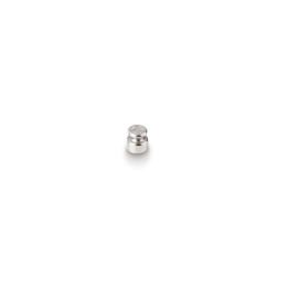 Individual weight, OIML Class M1, 1 g, Knob, stainless steel fine turned
