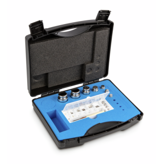 Zestaw odważników 313-044 E2 (1 mg – 200 g) ze stali nierdzewnej w etui. Idealny do kalibracji wag. Zamów online już dziś!