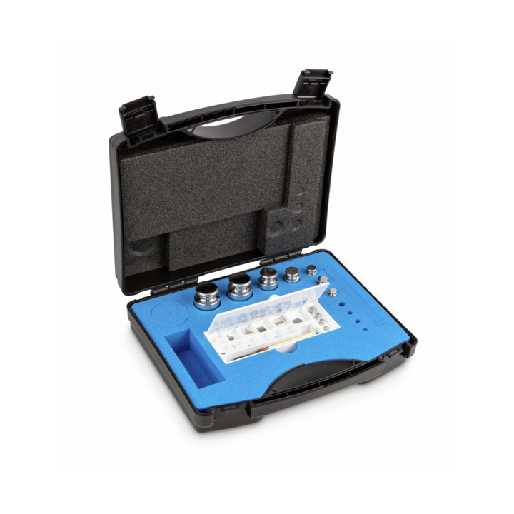 Zestaw odważników 313-044 E2 (1 mg – 200 g) ze stali nierdzewnej w etui. Idealny do kalibracji wag. Zamów online już dziś!