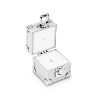 Aluminium protective box for individual weights (Cylindrical/compact, 10 g)