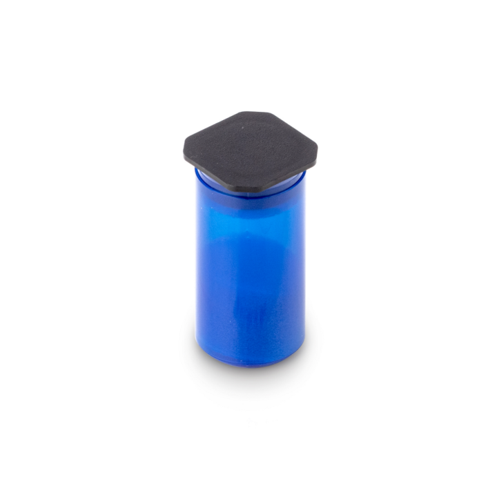 Plastic box for individual weights (Cylindrical/compact, 50 g - 100 g)