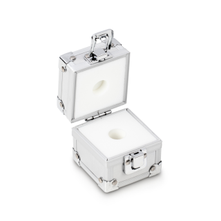 Aluminium protective box for individual weights (Cylindrical/compact, 50 g)