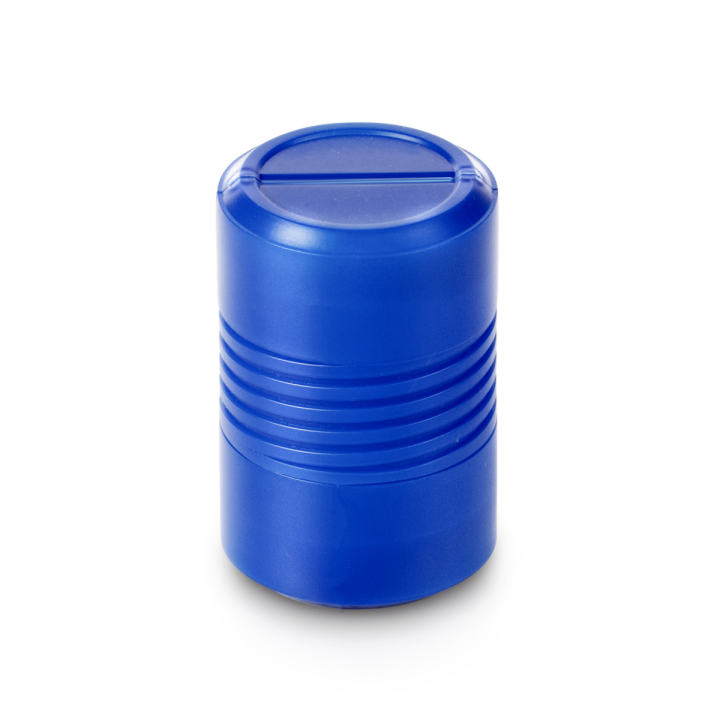 Plastic box for individual weights (Cylindrical/compact, 500 g)