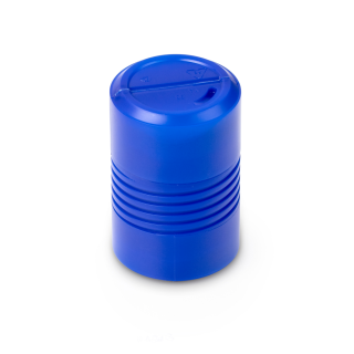 Plastic box for individual weights (Cylindrical/compact, 1 kg)