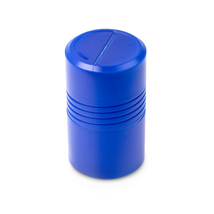 Plastic box for individual weights (Cylindrical/compact, 10 kg)
